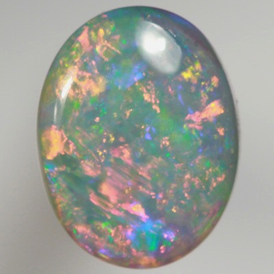 SOLID SEMI BLACK OPAL Double sided, bright fire always